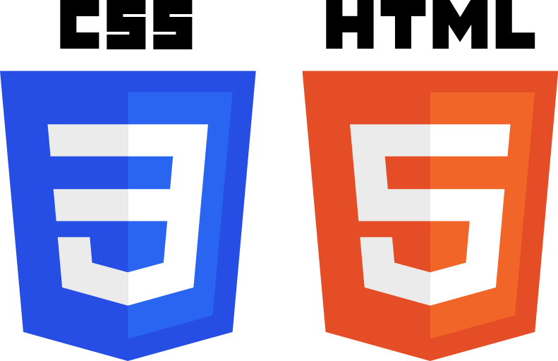 CSS 3 and HTML 5 logo