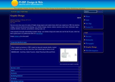 IT-CST 2.5 Graphic design page;