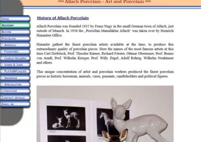 Allach Porcelain History page;