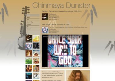 Chinmaya Dunster website home page