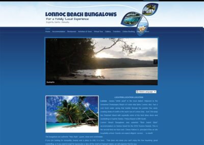Old Lonnoc Beach Bungalows homepage page